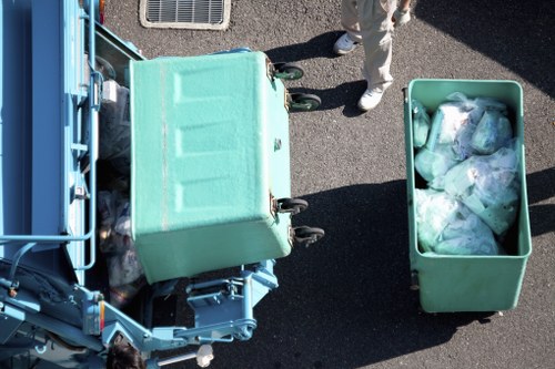 Community recycling program participants